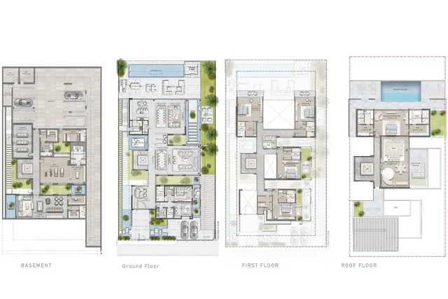 6 bedroom V1000 villa