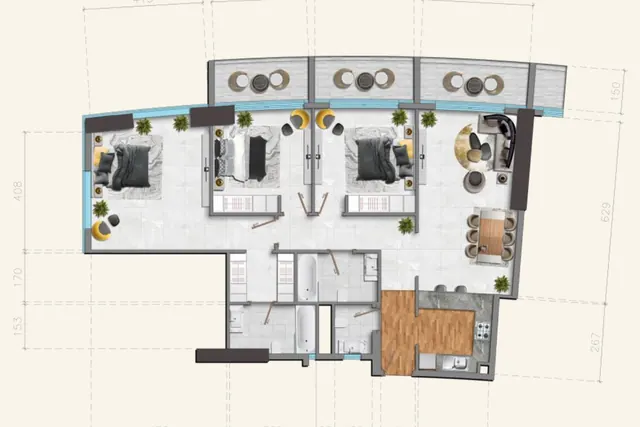 3 bedroom