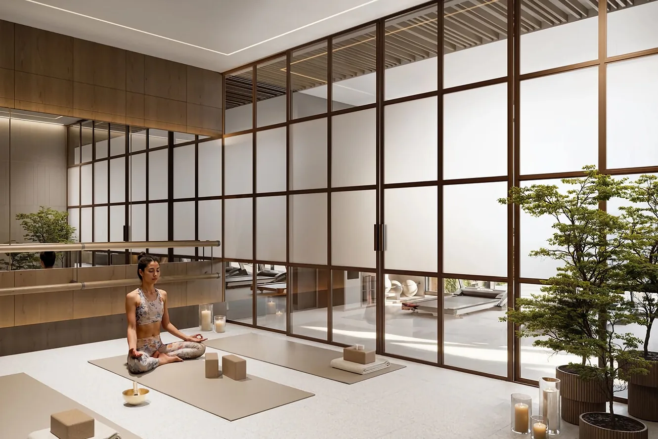 Amenities for active and relaxing recreation