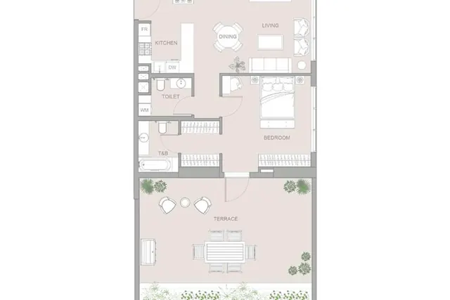 1 bedroom apartment
