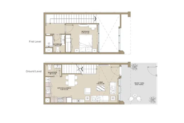 1 bedroom Townhouse