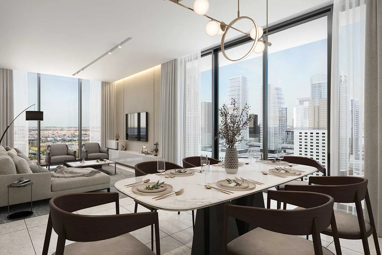 Functional apartment layouts and views