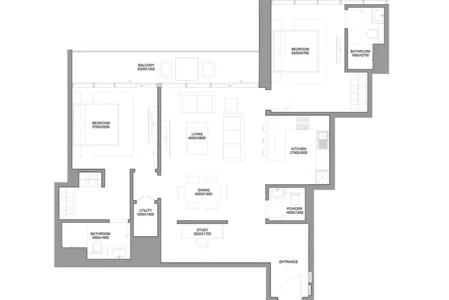 2.5 bedroom
