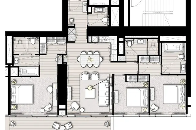3 bedroom apartment