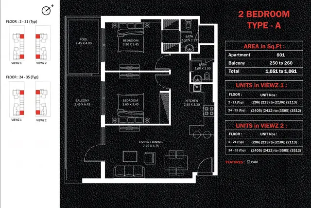 2 bedroom