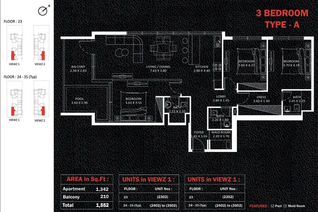 3 bedroom
