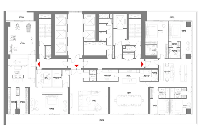 5 bedroom penthouse
