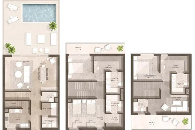 3 bedroom Townhouse