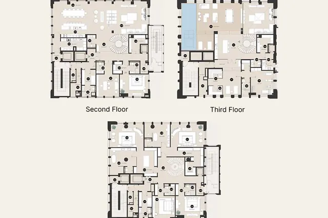 5 bedroom Triplex apartment