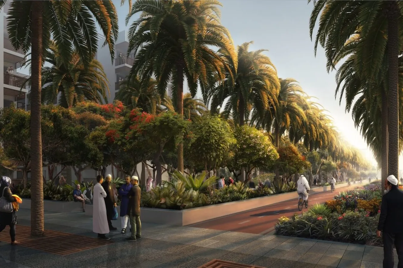 Private park — a work of avant-garde art
