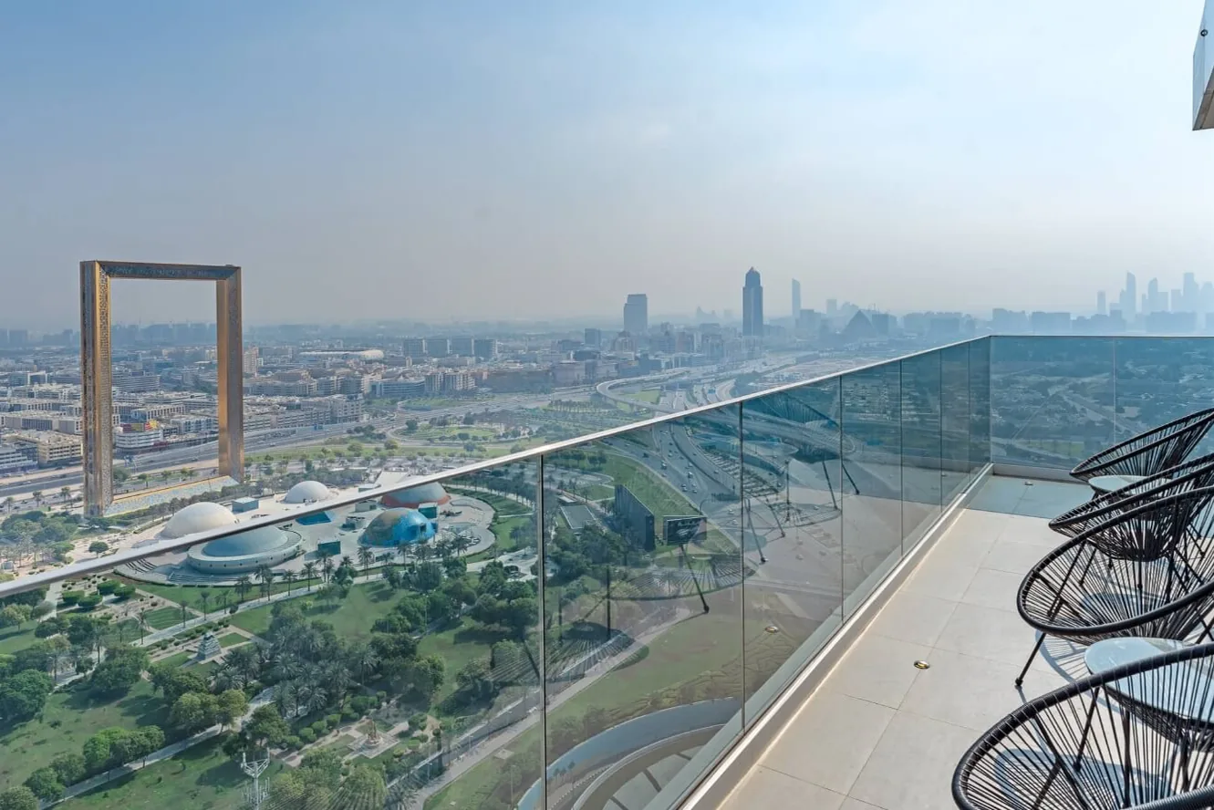 Beautiful panoramic views from every room