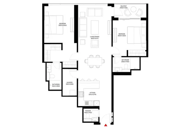 2 Bedroom