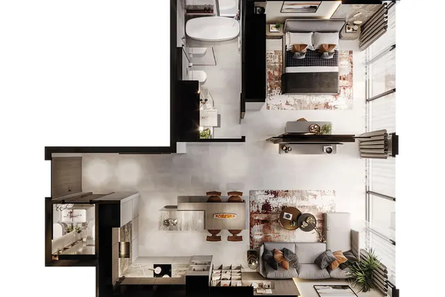 1 bedroom