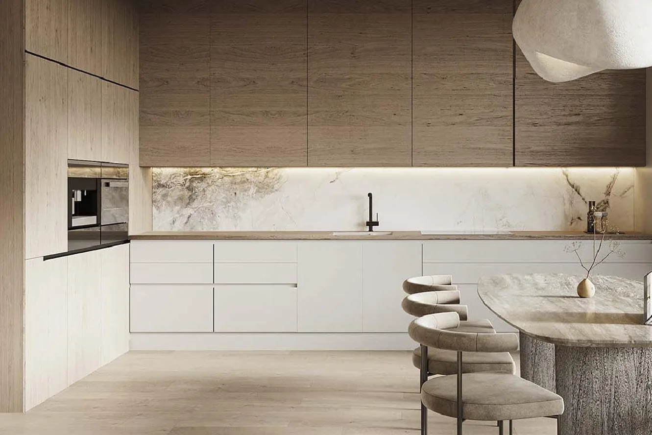 Fully equipped kitchens and high-quality finishes
