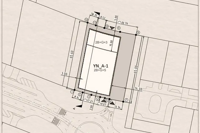 Residential land plot