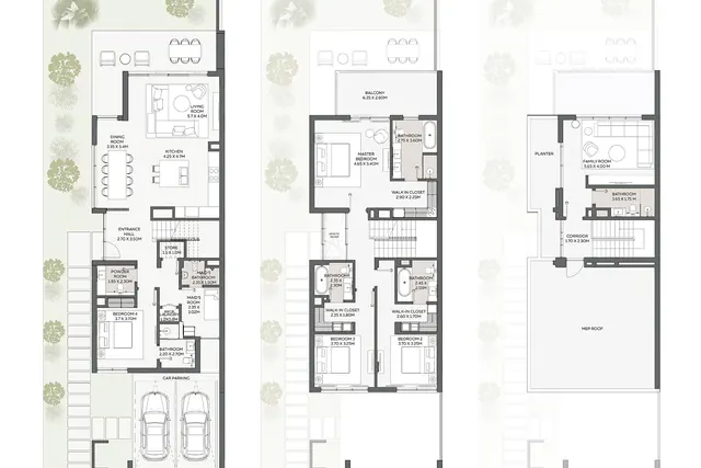 4 bedroom duet villa