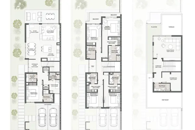 5 bedroom duet villa